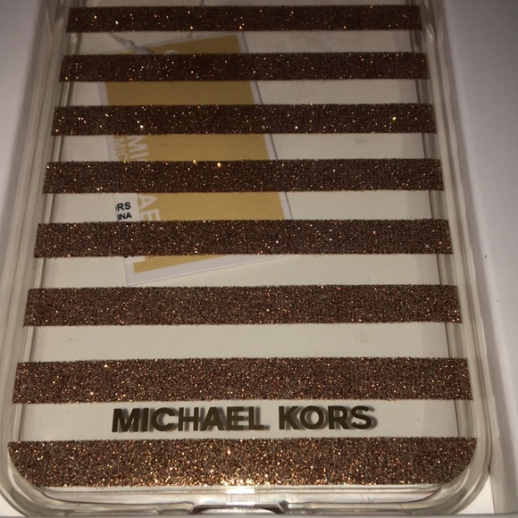 Michael Kors Rose Gold iPhone X Case - Picture 2 of 6